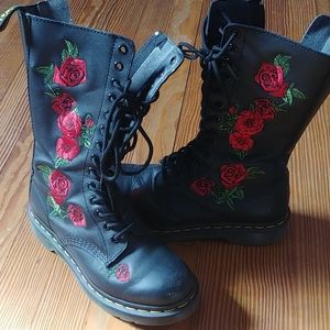 Tall rose dr martens